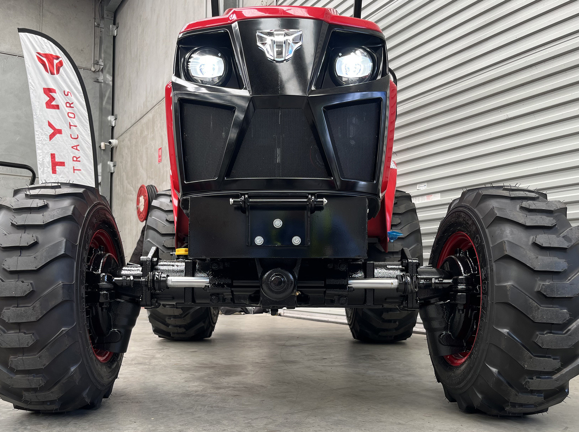 TYM T25 Heavy-duty axle (Click to enlarge) TYM T25 Heavy-duty axle